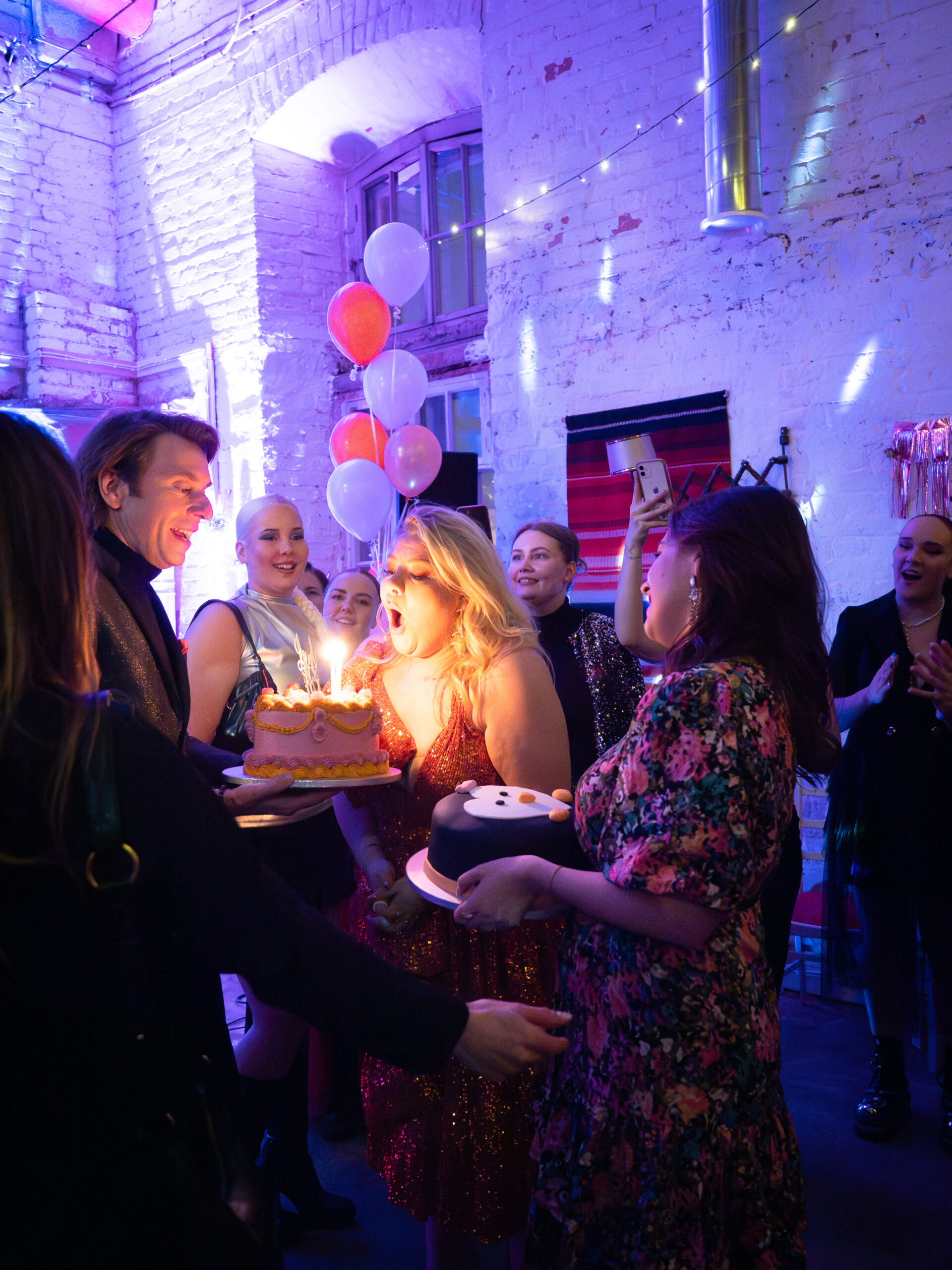 Birthday moment